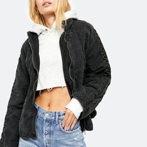 Free people Dolman quilted jacket